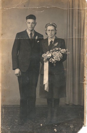 Trouwfoto Willem-Geertje